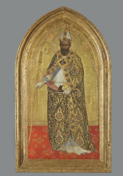 Der heilige Nikolaus von Bari, ca. 1360-1365 von Nardo di Cione